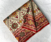 Premium Rajwadi Patola Color Thread Saree